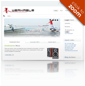Werkable :: A website focused on the skateboard scene